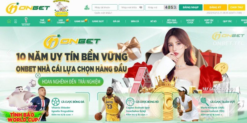 Onbet là nhà cái được cấp phép hoạt động kinh doanh hợp pháp